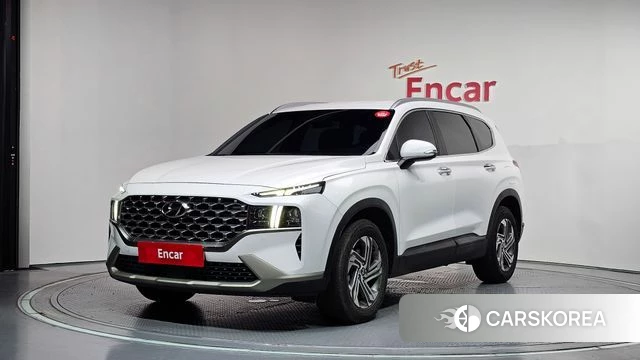 Hyundai The New Santa Fe 2023 Белый из Кореи