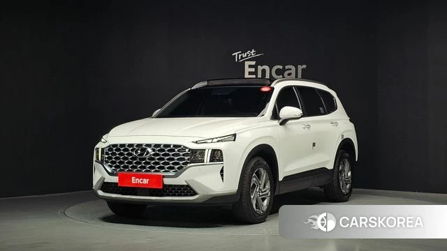 Hyundai The New Santa Fe 2021 Белый из Кореи