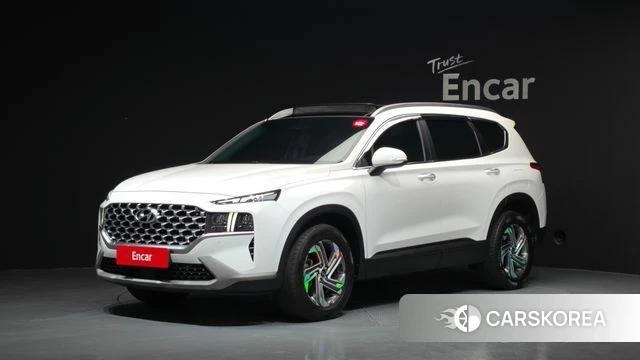 Hyundai The New Santa Fe 2021 Белый из Кореи