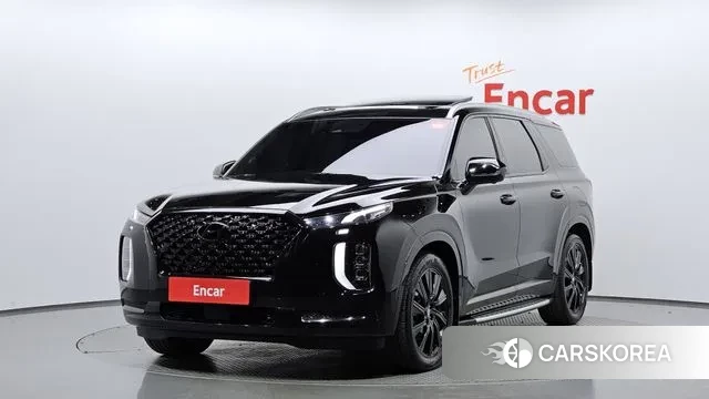 Hyundai Palisade 2021 Черный из Кореи