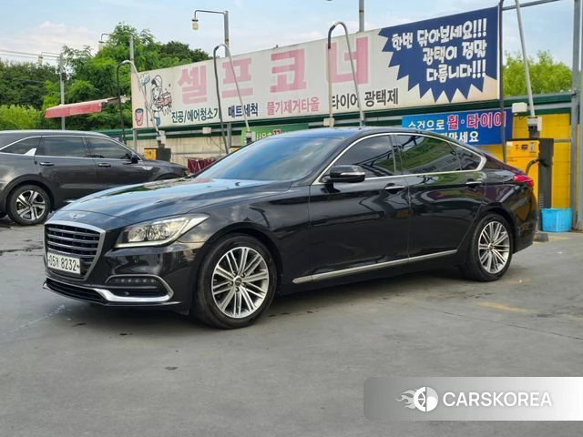 Genesis G80 2018 Черный из Кореи