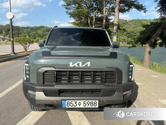 Kia Tasman 2025 Светло-зеленый из Кореи