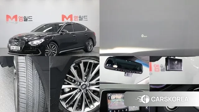 Hyundai Grandeur IG 2018 Черный из Кореи