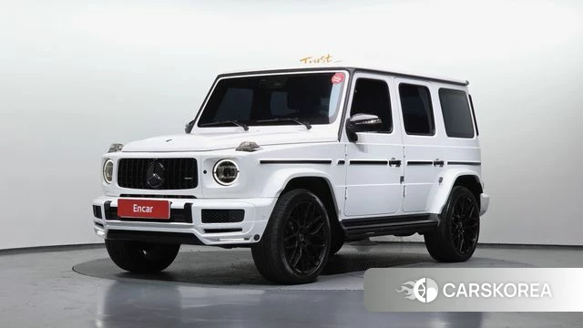 Mercedes-Benz G-Class W463b 2023 Белый из Кореи