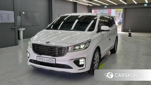 Kia The New Carnival 2020 Белый из Кореи