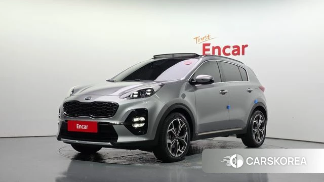 Kia Sportage The Bold 2019 Серебристо-серый из Кореи
