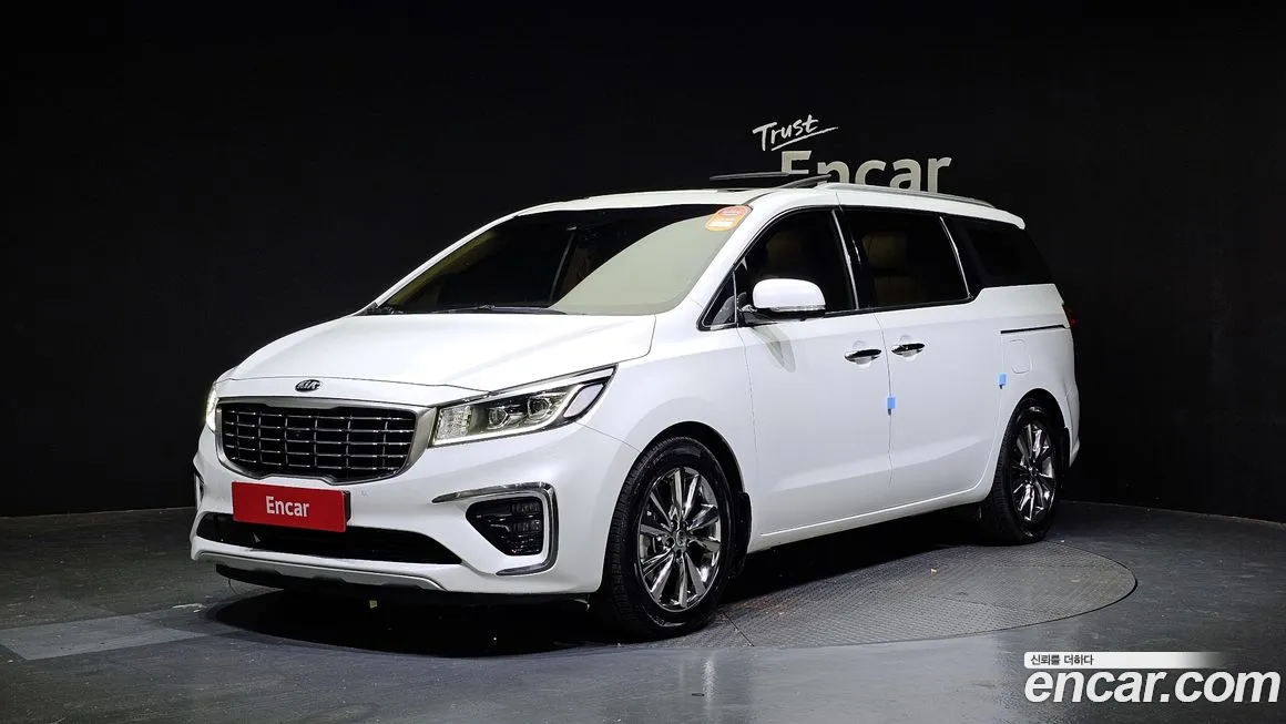 Kia The New Carnival 2019 Белый из Кореи