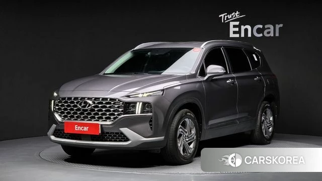 Hyundai The New Santa Fe 2022 Серый из Кореи