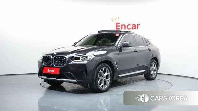 BMW X4 (G02) 2022 Серый из Кореи