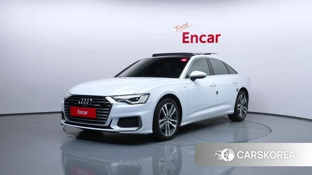 Audi A6 (C8) 2022 Белый из Кореи