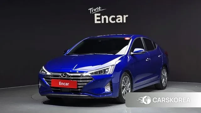 Hyundai The New Avante AD 2018 Синий из Кореи