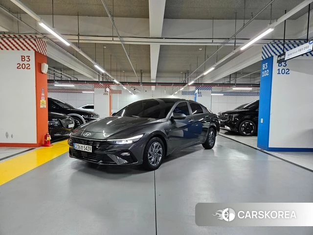Hyundai The New Avante (CN7) 2023 Серый из Кореи