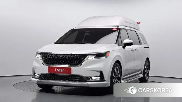 Kia Carnival 4th generation 2021 Белый из Кореи