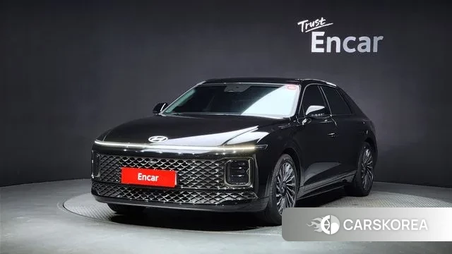 Hyundai Grandeur Hybrid (GN7) 2024 Черный из Кореи