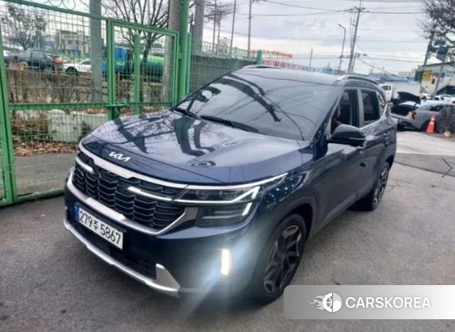 Kia The New Seltos 2023 Синий из Кореи