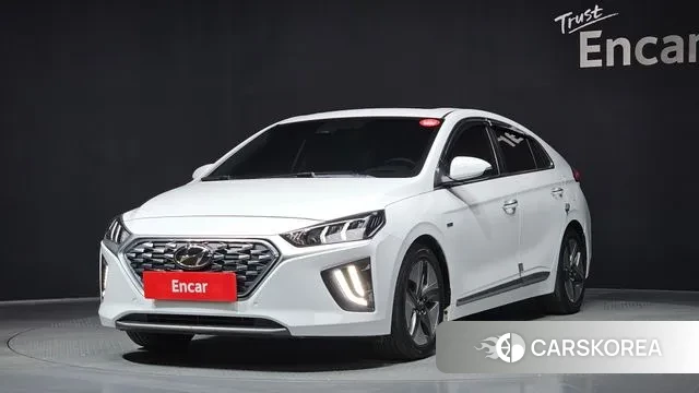 Hyundai The New Ionic Hybrid 2019 Белый из Кореи