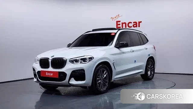BMW X3 (G01) 2021 Белый из Кореи