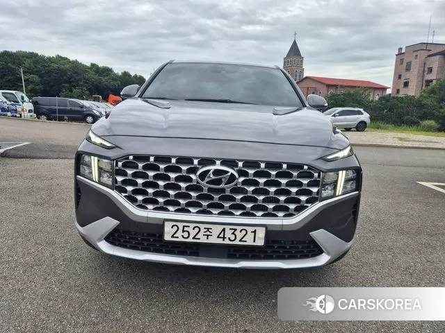Hyundai The New Santa Fe 2020 Серый из Кореи
