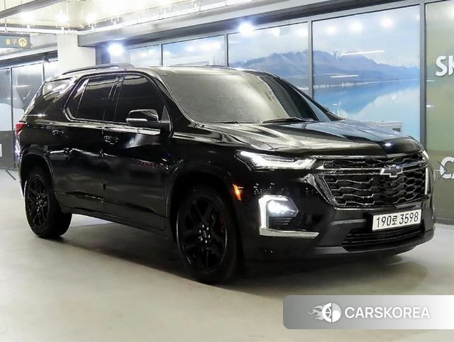Chevrolet (GM Daewoo) Traverse 2021 Черный из Кореи