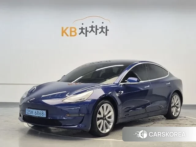 Tesla Model 3 2020 Синий из Кореи