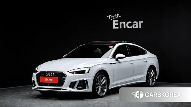 Audi A5 (F5) 2024 Белый из Кореи