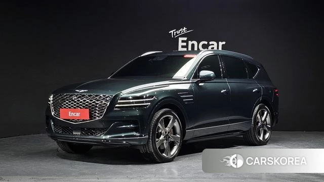 Genesis GV80 2023 Темно-зеленый из Кореи