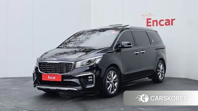 Kia The New Carnival 2018 Черный из Кореи