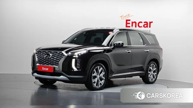Hyundai Palisade 2022 Черный из Кореи