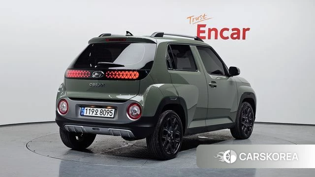 Hyundai Casper 2023 Темно-зеленый из Кореи