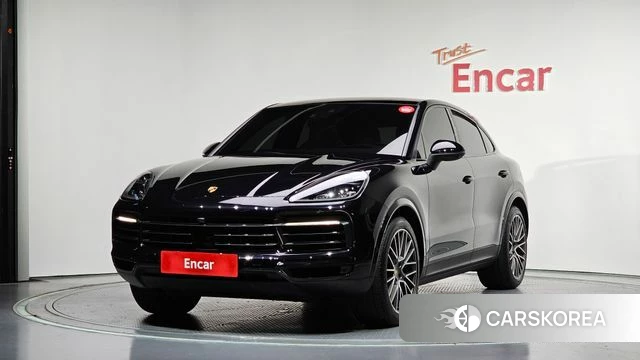 Porsche Cayenne (PO536) 2021 Черный из Кореи