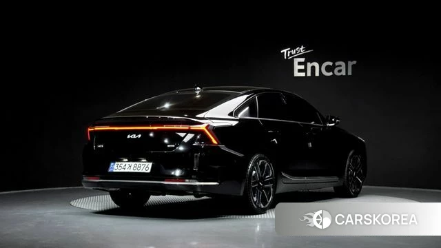 Kia The New K8 Hybrid 2025 Черный из Кореи