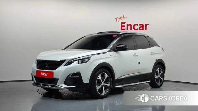 Peugeot 3008 second generation 2019 Белый из Кореи