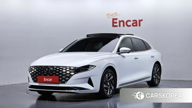 Hyundai The New Grandeur IG Hybrid 2022 Белый из Кореи