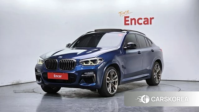 BMW X4 (G02) 2019 Синий из Кореи