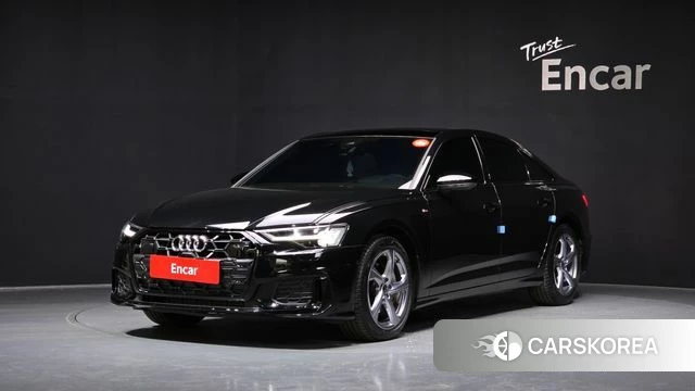 Audi A6 (C8) 2025 Черный из Кореи