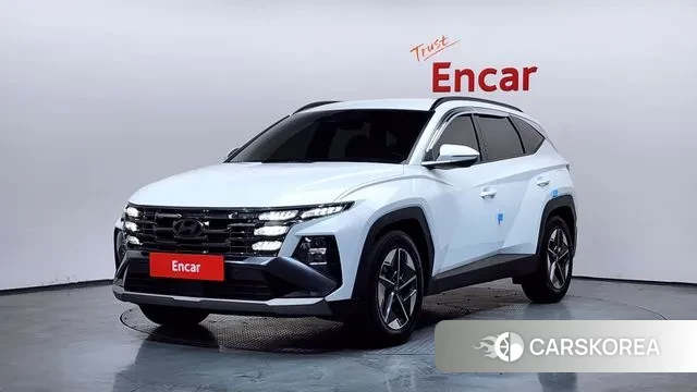 Hyundai The New Tucson Hybrid (NX4) 2024 Белый из Кореи