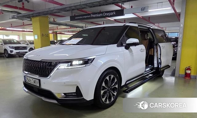 Kia Carnival 4th generation 2021 Белый из Кореи
