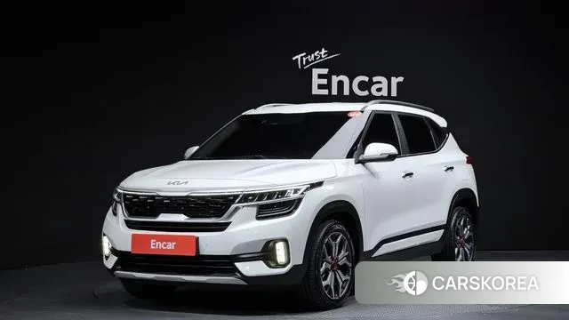 Kia Seltos 2021 Белый из Кореи