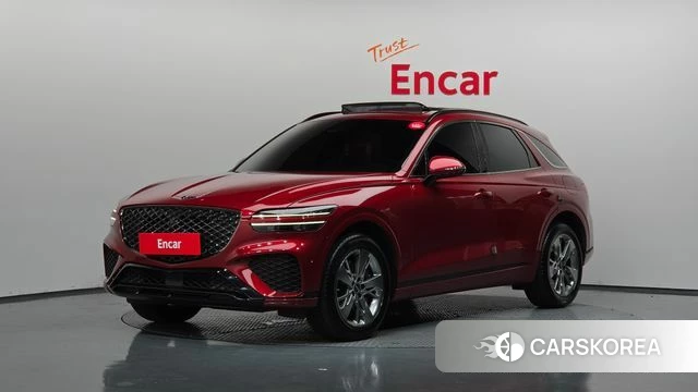 Genesis GV70 2021 Красный из Кореи