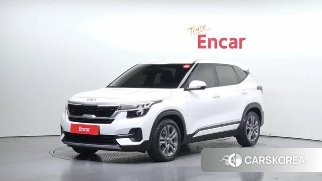Kia Seltos 2021 Белый из Кореи