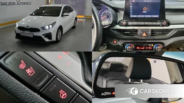 Kia Come New K3 2019 Белый из Кореи