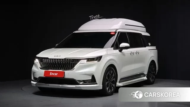 Kia Carnival 4th generation 2023 Белый из Кореи