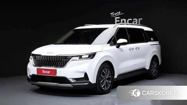 Kia Carnival 4th generation 2022 Белый из Кореи