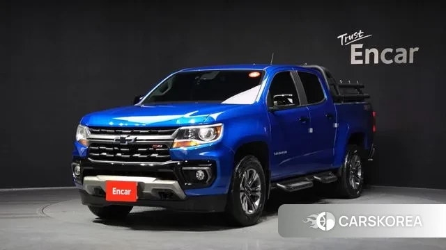 Chevrolet (GM Daewoo) Real New Colorado 2021 Синий из Кореи