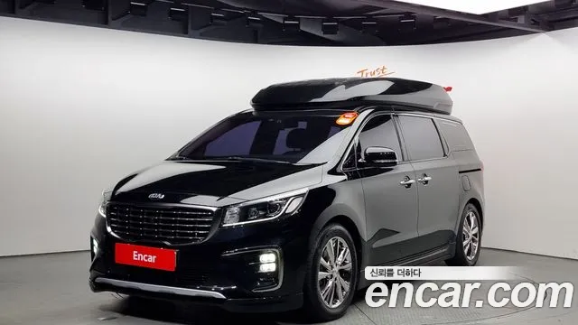Kia The New Carnival 2018 Черный из Кореи