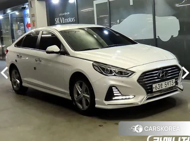 Hyundai Sonata New Rise 2018 Белый из Кореи