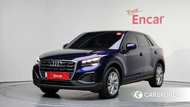 Audi Q2 2023 Синий из Кореи