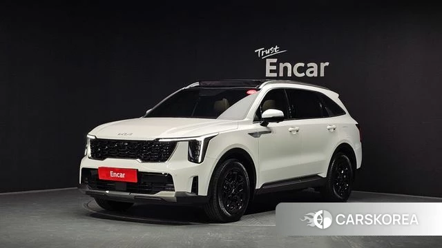Kia The New Sorento 4th Generation 2023 Белый из Кореи