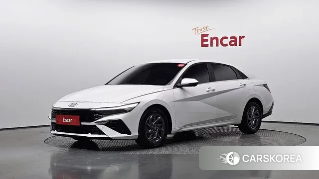 Hyundai The New Avante (CN7) 2023 Белый из Кореи