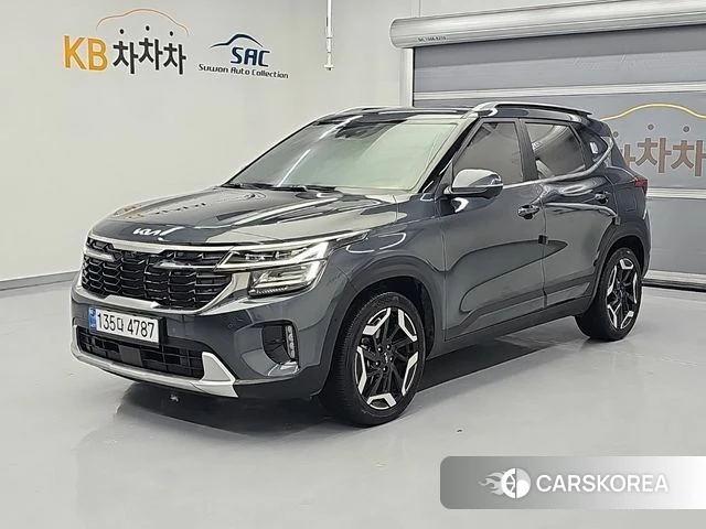 Kia The New Seltos 2022 Серый из Кореи
